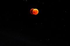 A night snapshot of a 2018 ‘Blood Moon’ eclispe. Photo by Luca Iaconelli via Unsplash.