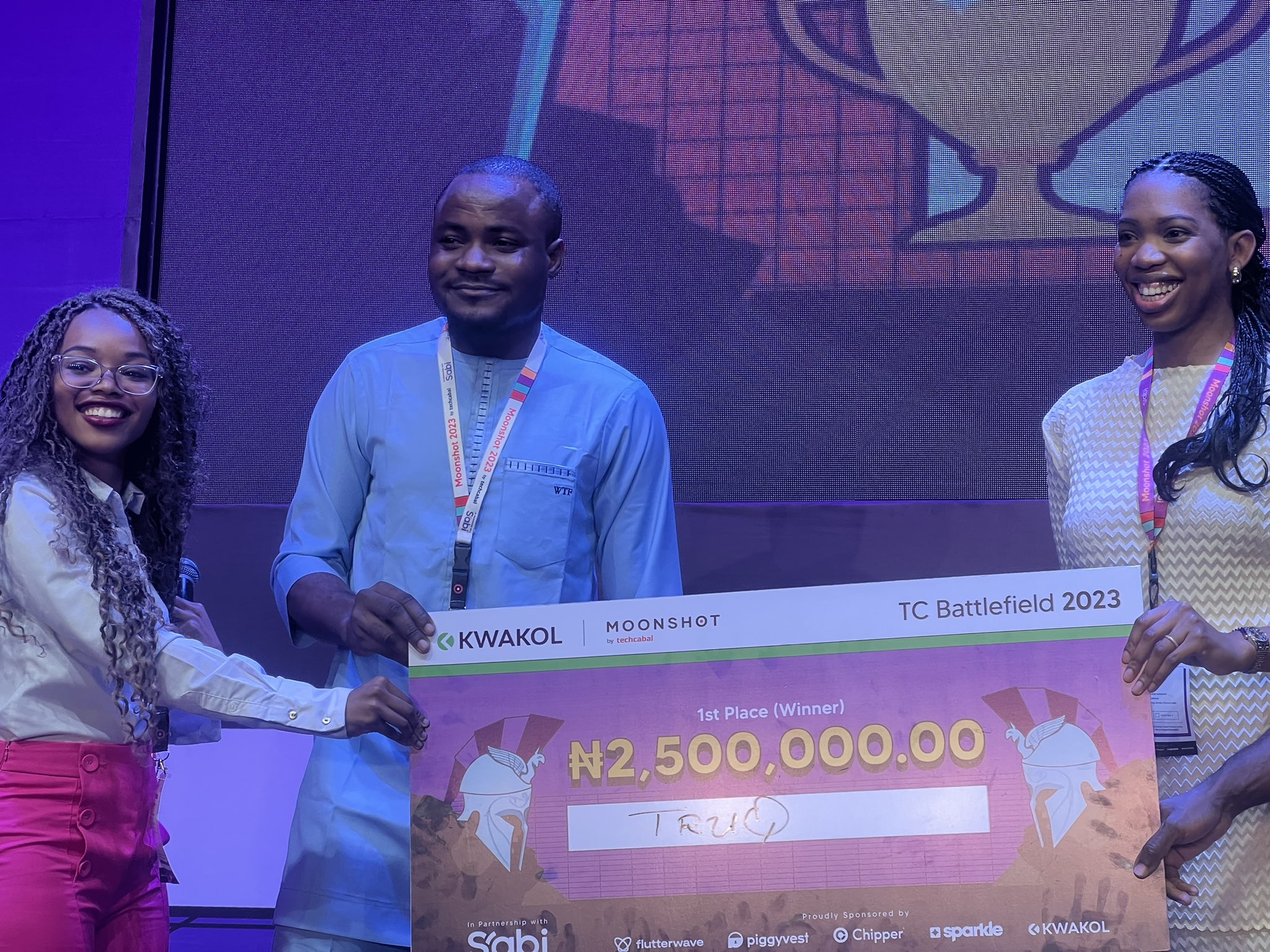 Logistics company, truQ bags ₦2.5 million as TC Startup Battlefield winner